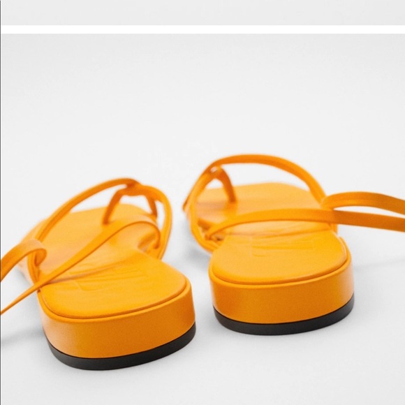 ZARA Leather Sandals - Picture 8 of 8